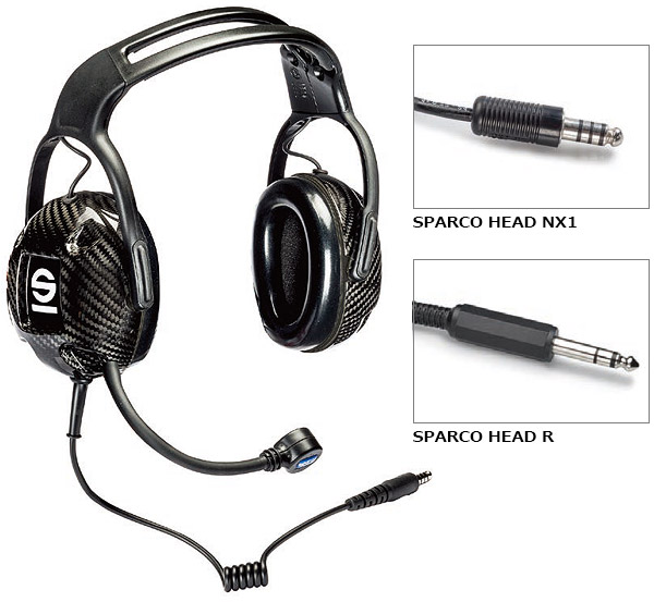SPARCO（スパルコ）ヘッドセット HEADSETS　IS-110