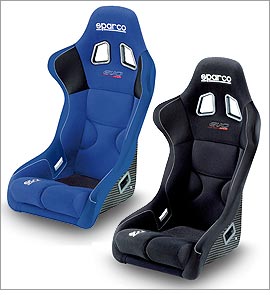 SPARCO（スパルコ）レーシングシート EVO CARBON カラーバリエーション