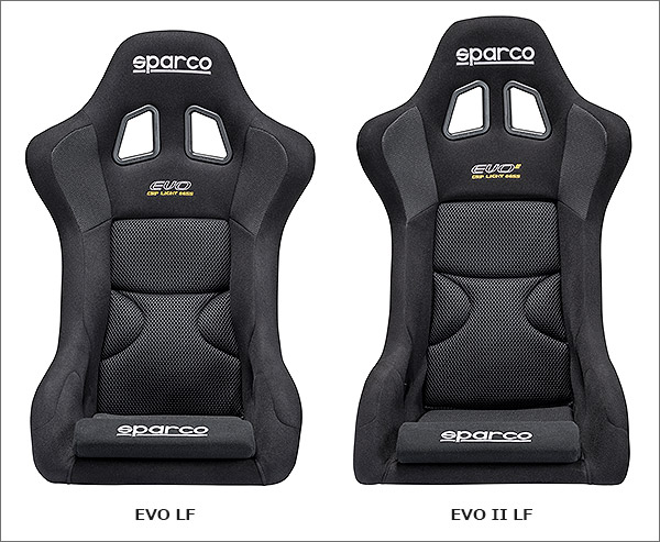 SPARCO（スパルコ）レーシングシート EVO LF／EVO Ⅱ LF 詳細