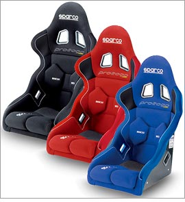 SPARCO（スパルコ）レーシングシート PRO 2000 カラーバリエーション