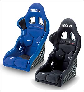 SPARCO（スパルコ）レーシングシート PRO 2000 CARBON カラーバリエーション