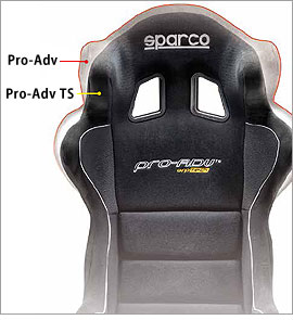 SPARCO（スパルコ）レーシングシート PRO-ADV TS 詳細