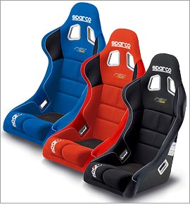 SPARCO（スパルコ）レーシングシート REV カラーバリエーション