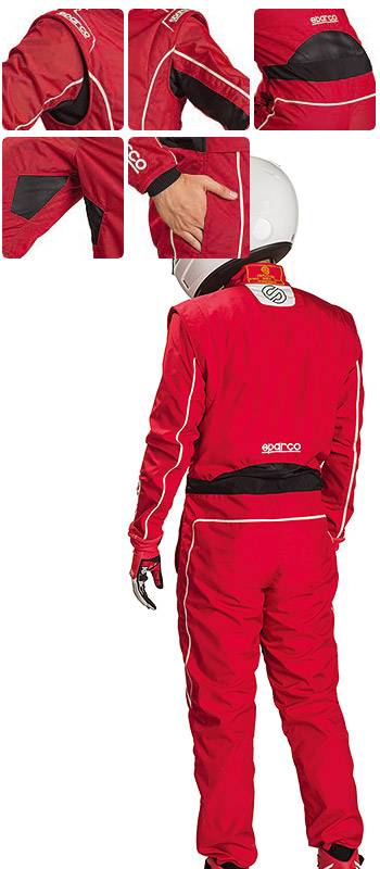 Anzug Sparco Groove KS-3 Genehmigung Cik-Fia N2013.1 