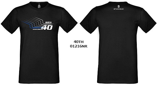 SPARCO（スパルコ）　40th ANNIVERSORY：T-SHIRT