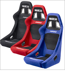 SPARCO（スパルコ）チューニングシート F200 カラーバリエーション