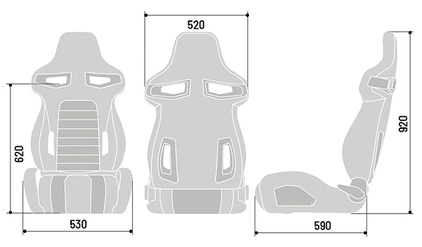 SPARCO（スパルコ）チューニングシート R333 サイズチャート