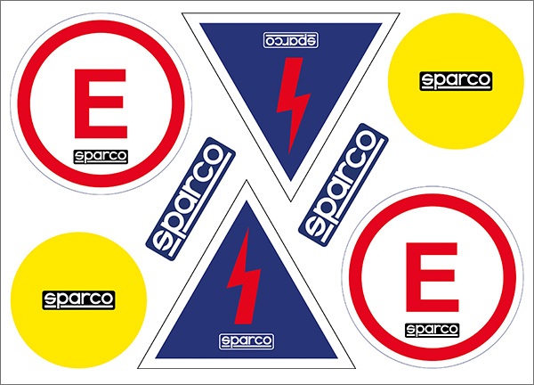 STICKERS KIT FOR RALLY CAR│SPARCO (スパルコ) 日本正規輸入元