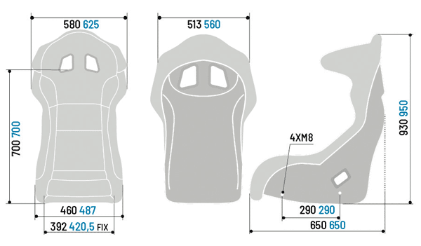 レーシングシート：CIRCUIT QRT / CIRCUIT II QRT│SPARCO (スパルコ 