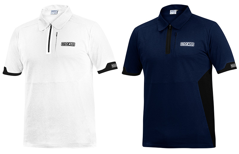 チームウェア：POLO ZIP│SPARCO (スパルコ) 日本正規輸入元