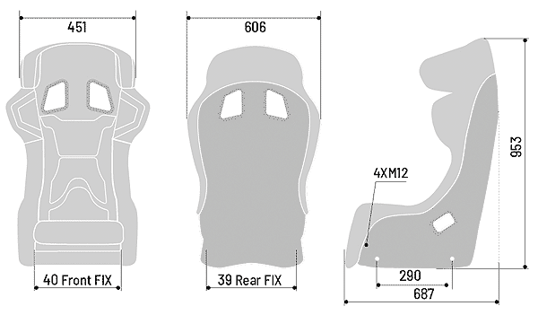 レーシングシート：ADV COMPETITION PAD│SPARCO (スパルコ) 日本正規