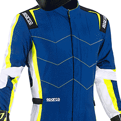 スパルコ レーシングスーツ カート用 X S SPARCO スパルコ ROOKIE ブラック×ブルー レーシングスーツ