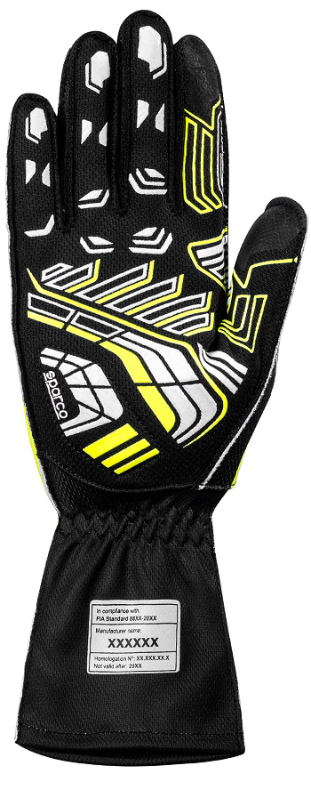 【新品】スパルコ SPARCO レーシンググローブ アロー ARROW-K ブラック/イエロー サイズ8(XS) カートグローブ：K-ARROW +│SPARCO (スパルコ) 日本正規輸入元