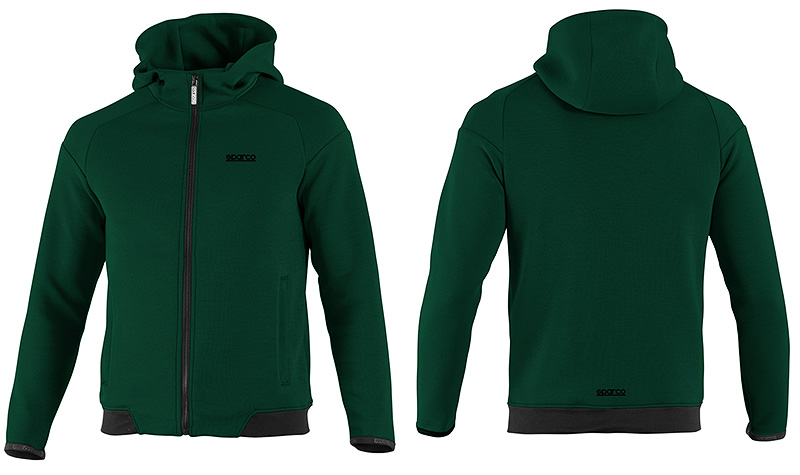 チームウェア：HOODED FULL ZIP SWEATSHIRT│SPARCO (スパルコ