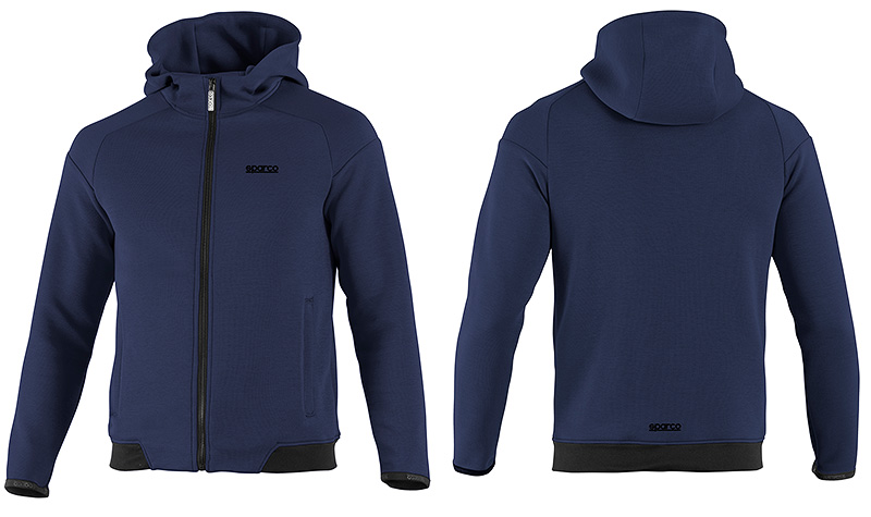 チームウェア：HOODED FULL ZIP SWEATSHIRT│SPARCO (スパルコ