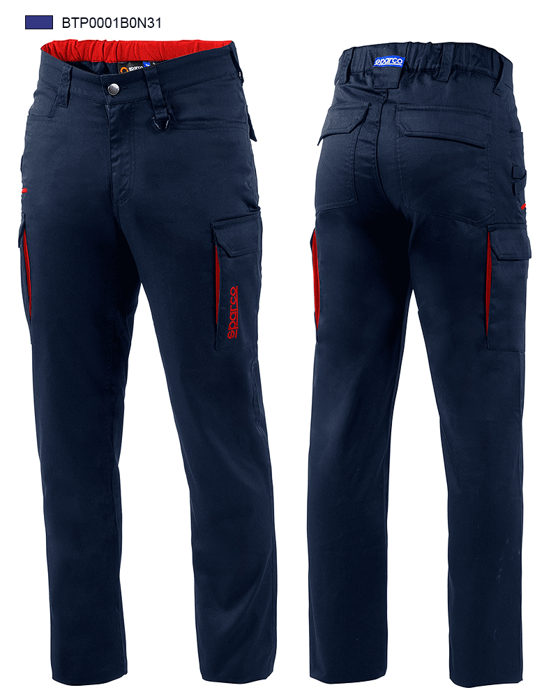 龍 ページ　SCO-125/CN ワークウェア：COTTON TROUSERS│SPARCO (スパルコ) 日本正規輸入元
