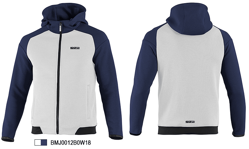 チームウェア：HOODED FULL ZIP SWEATSHIRT│SPARCO (スパルコ) 日本
