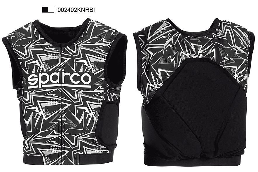 SPARCO スパルコ SJ PRO K-3 (RIB PROTECTOR)<br>リブプロテクター カート用 2025NEWカラー スパルコ(SPARCO) カート プロテクト(KartProtection) 2009年モデル